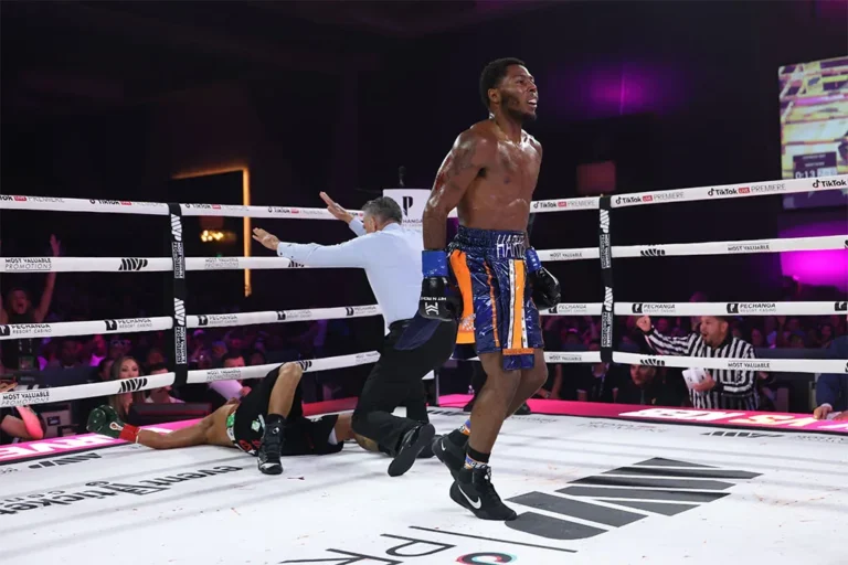 Jahmal Harvey Flattens Hammet Keb With Highlight-Reel Second-Round Knockout