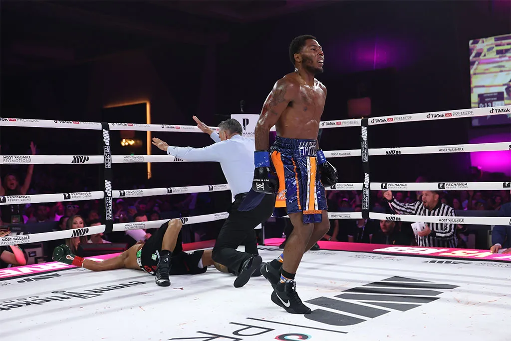 Jahmal Harvey Flattens Hammet Keb With Highlight-Reel Second-Round Knockout