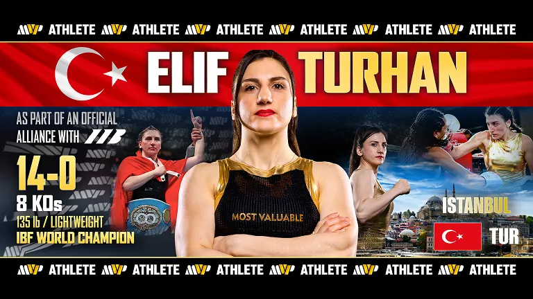 MVP Signs Undefeated IBF Champion Elif Nur Turhan